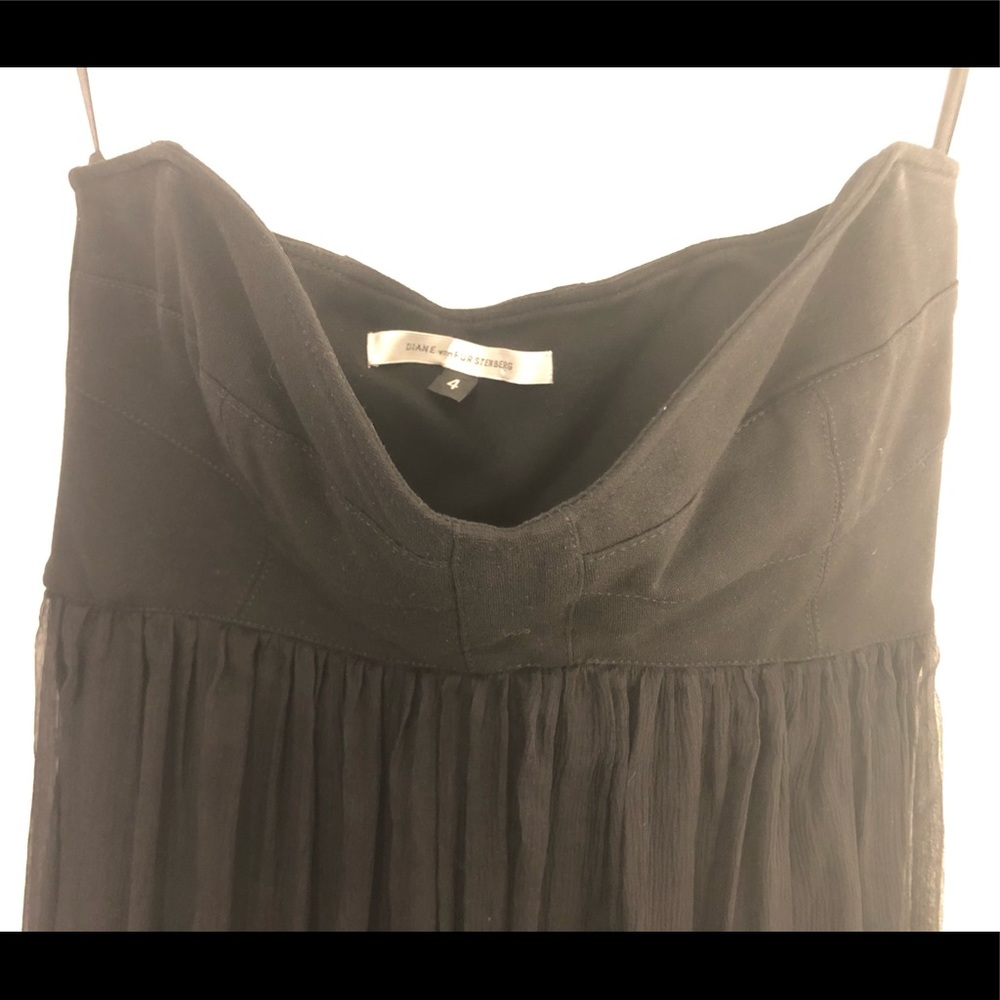 Diane Von Furstenberg Black Dress